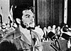 Че на открытии Первого латиноамериканского конгресса молодежи в Гаване, 28 июля 1960 года