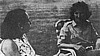 Тамара во время визита Вильмы Эспин в  Сантьяго де Куба